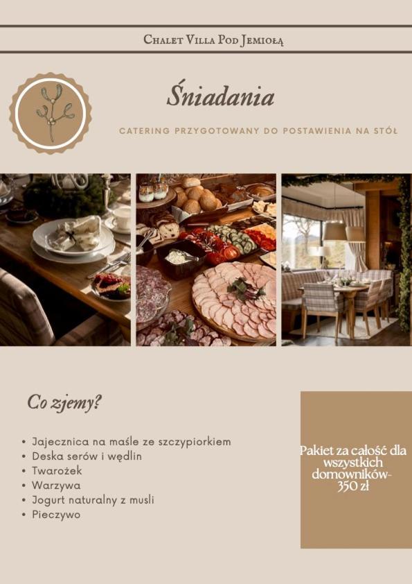 Chalet Villa Pod Jemiola Szczawnica Extérieur photo